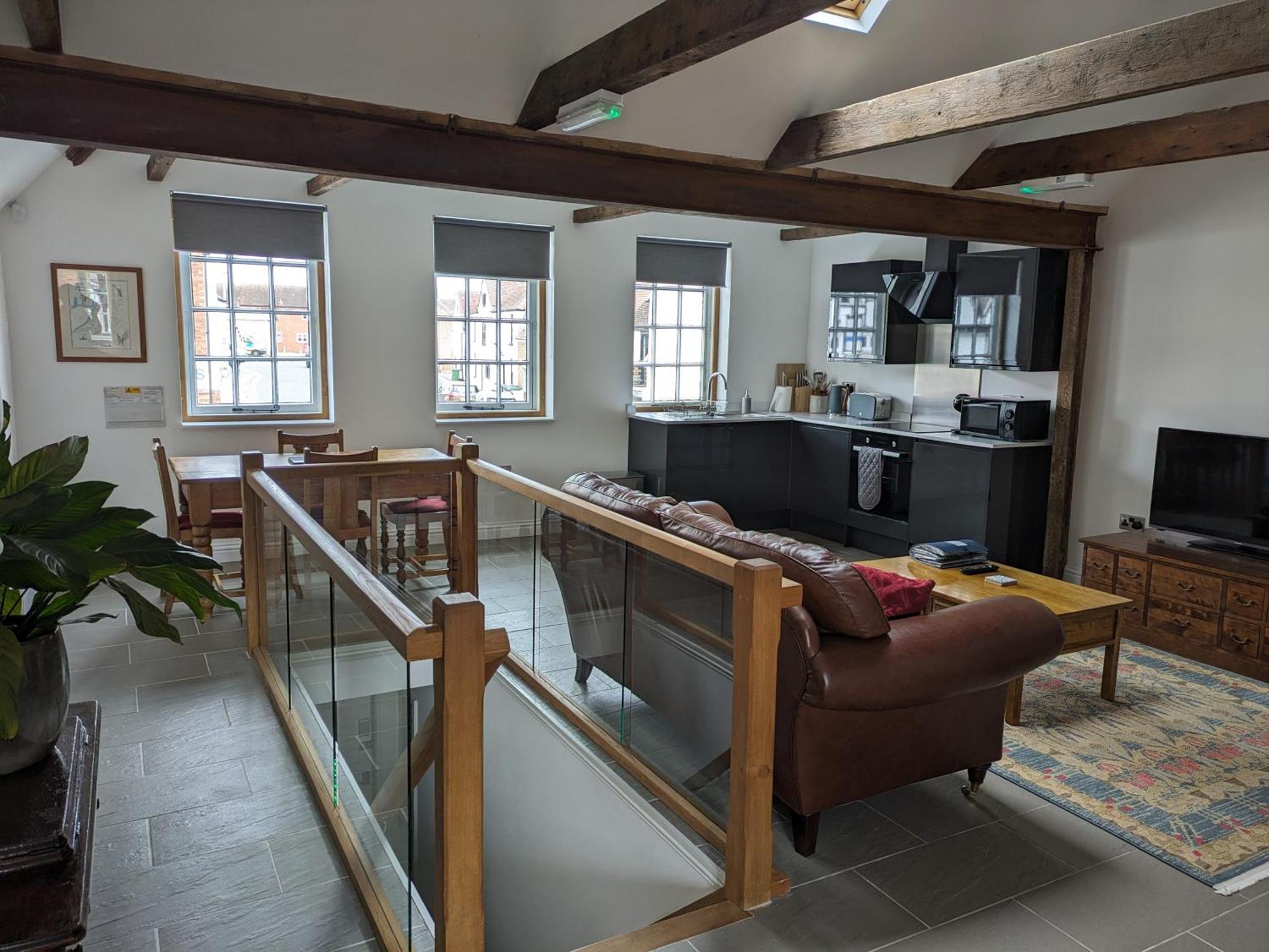 Ferienwohnung The Fish Loft Tewkesbury Exterior foto